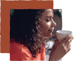 home about woman cup
